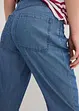 Wide Leg-jeans, Mid Waist, 3/4, John Baner JEANSWEAR