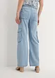 Cargo-jeans, Mid Waist, John Baner JEANSWEAR