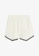 Shorts med broderi, bonprix