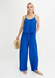 Plissert jumpsuit i jersey, bonprix