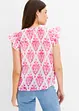 Bluse med print, bonprix