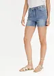 Jeans-shorts med broderi, BODYFLIRT