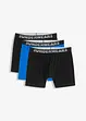 Boxershorts, tettsittende, mellomlang (3-pack), bonprix