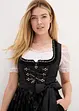 Dirndl med forkle (2-delt sett), bonprix