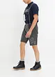 Drakt-shorts av imitert skinn, bonprix