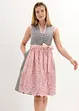 Dirndl med brodert forkle (2-delt sett), bonprix