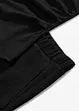Dress i crinkle-jersey (2-delt sett), bonprix