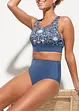 Bustier-bikini (2-delt sett) av resirkulert polyamid, bonprix