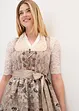 Dirndl med paljett-forkle, bonprix