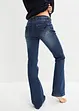 Flared-jeans Low Waist, stretch, bonprix