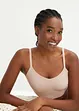 Feel Comfort Seamless-BH-topp i ribbemateriale, bonprix