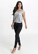 Skinny-jeans Mid Waist, cropped, bonprix