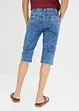 Lang bermudashorts i lett denim med stretch, Regular Fit, bonprix