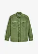 Langermet skjorte i 100% bomull i vasket look, bonprix
