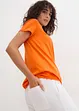 Topp i 100% bomull, kortermet, bonprix