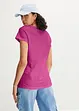 Topp med rund hals, kort arm (5-pack), bonprix