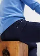 Regular Fit pull on-bukse i 100% bomull, Straight, bonprix