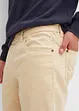 Regular Fit pull on-bukse i 100% bomull, Straight, bonprix