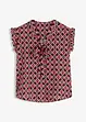 Blusetopp med print, bonprix