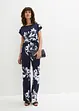 Jumpsuit med knyting, bonprix