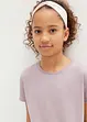 T-skjorte i økologisk bomull til barn (3-pack), bonprix