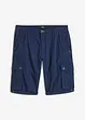 Cargo-bermuda i ren bomull, Regular Fit, bonprix