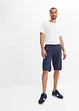 Cargo-bermuda i ren bomull, Regular Fit, bonprix