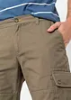 Cargo-bermuda i ren bomull, Regular Fit, bonprix