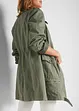 Bomullsparkas i utility-stil, halvlang, bonprix