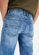 Pull on-bermudashorts i lett denim, Slim Fit, bonprix