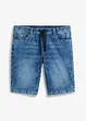 Pull on-bermudashorts i lett denim, Slim Fit, bonprix