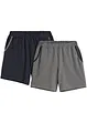 Pyjamasbukse kort (2-pack), bonprix
