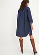 Jeanskjole med broderi, bonprix