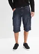 Lang bermudashorts i lett denim, Relaxed Fit, bonprix