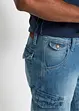 Lang bermudashorts i lett denim, Relaxed Fit, bonprix