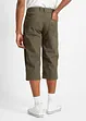 Lang bermudashorts i ren bomull, Regular Fit, bonprix