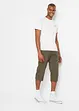 Lang bermudashorts i ren bomull, Regular Fit, bonprix