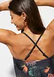 Bandeau tankini med Multiway-stropper, bonprix