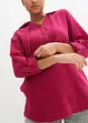 Musselinbluse i ren bomull, bonprix