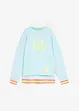 Sweatshirt med fargerike mansjetter, bonprix