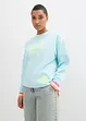 Sweatshirt med fargerike mansjetter, bonprix