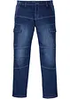 Regular Fit cargo-stretchjeans, Straight, bonprix