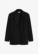 Lang blazer i bomullsjersey, bonprix