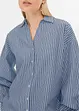 Oversized bluse av ren bomull, bonprix