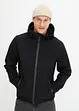 Softshell-jakke med hette i blouson-stil, bonprix