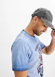 T-skjorte i økologisk bomull og vasket look, bonprix