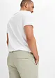 Loose Fit stretch-chinos med økologisk bomull, Straight, bonprix