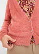 Myk cardigan med dekorknapper, bonprix