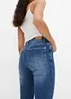 Slim Fit-jeans Mid Waist, Cropped, bonprix