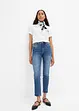 Slim Fit-jeans Mid Waist, Cropped, bonprix